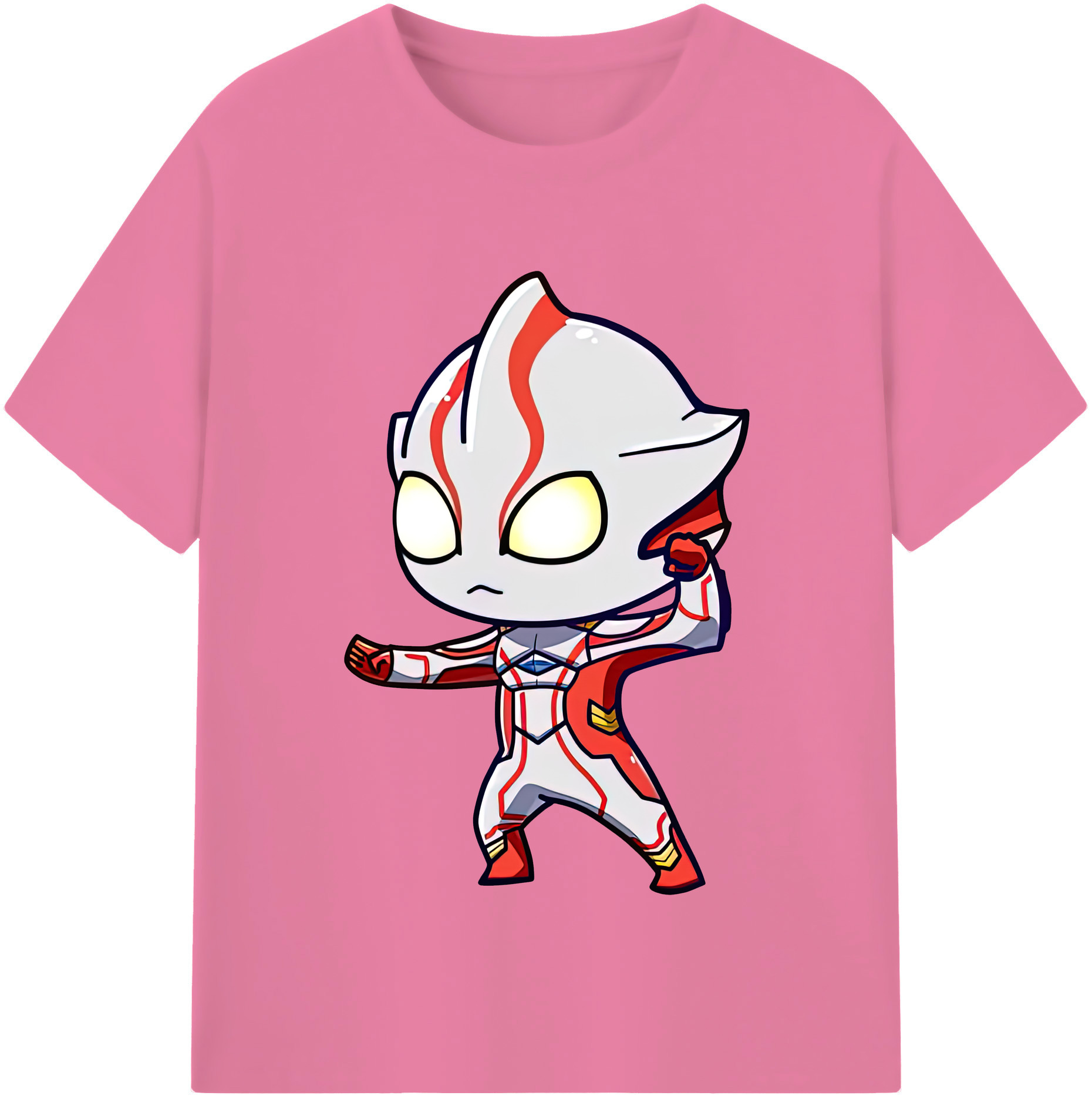 （画像用） ウルトラマン Ultraman 綿100％半袖Tシャツ（フロントプリント）
